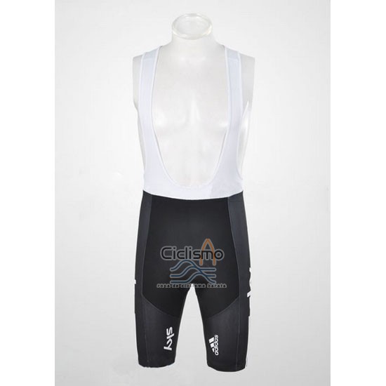 Sky Ropa Ciclismo Culotte Corto 2011 Mangas Cortas Negro y Azul